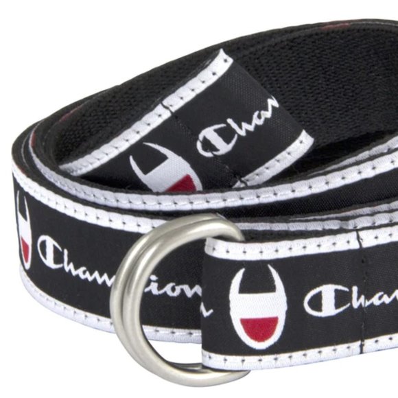 Champion Cadet D-Ring Belt Black Adjustable Unisex - Picture 1 of 4